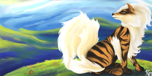 Arcanine -- Instance One by Luminosion