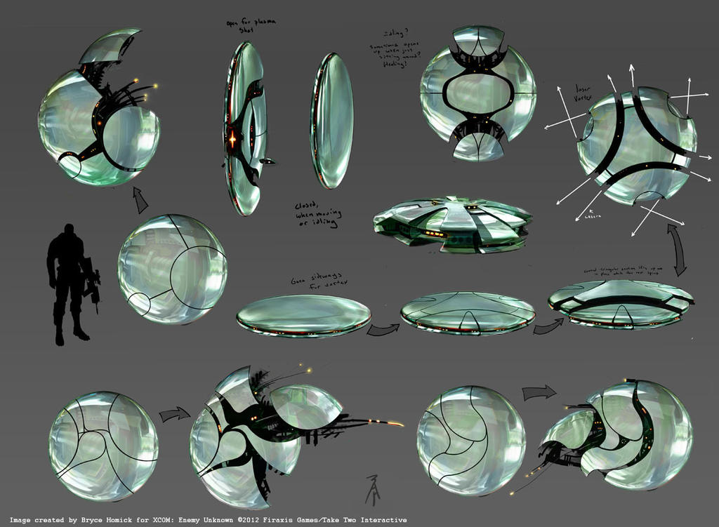 Cyberdisc Concept by zombat on DeviantArt