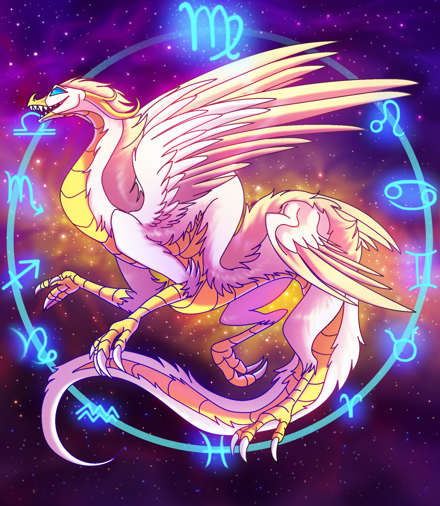 Zodiac Dragons - Virgo by PlagueDogs123 on DeviantArt Zodiac Dragons - Virgo by PlagueDogs123 on DeviantArt