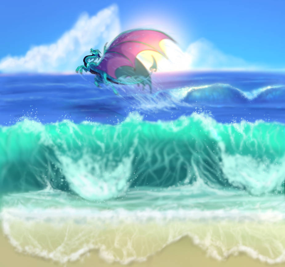 Beach Day by PlagueDogs123 on DeviantArt