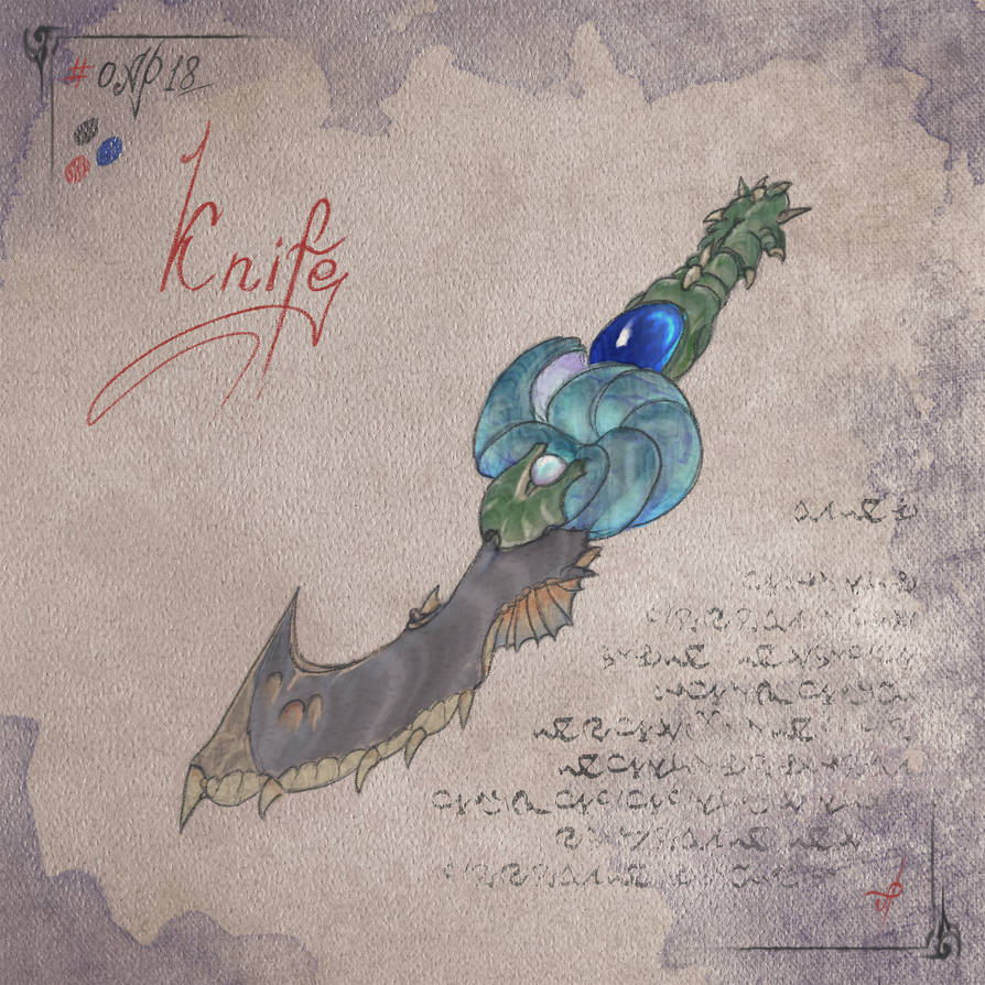 Marine knife | DnD | byMaker by byMaker on DeviantArt