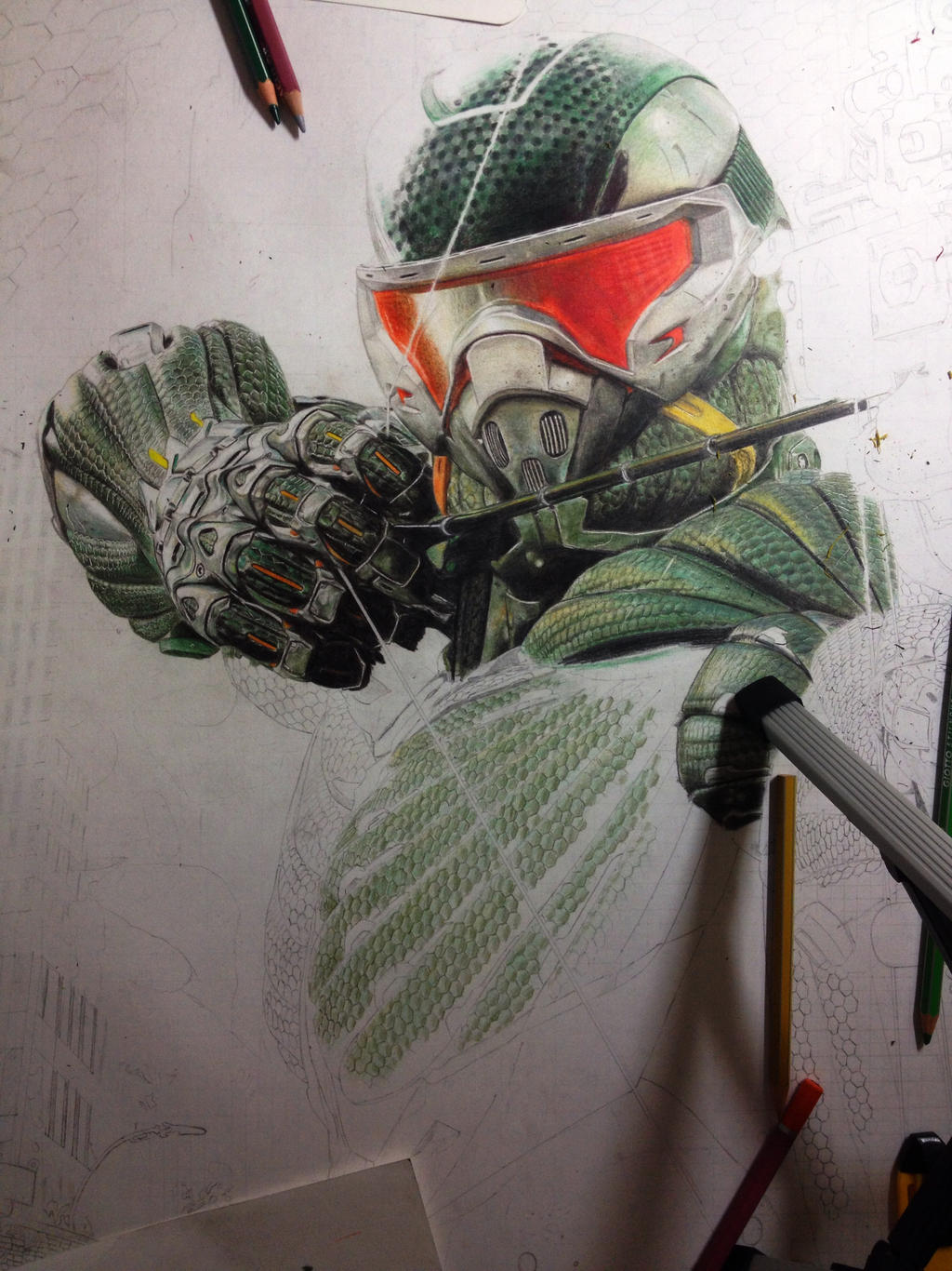 crysis 3 nanosuit WIP