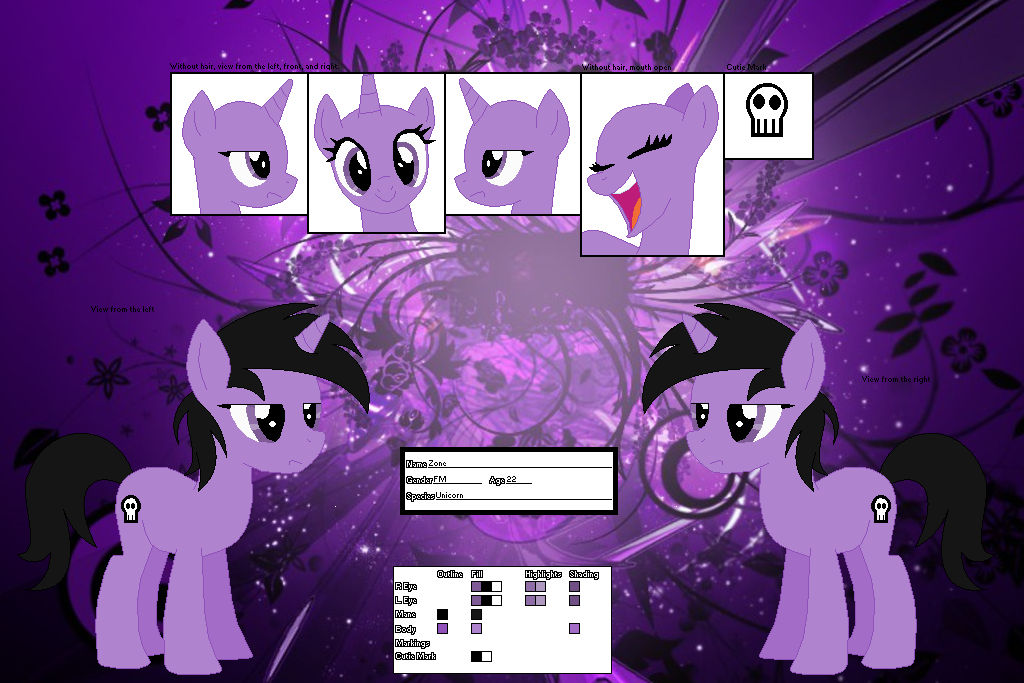Zone Mlp Zone -offical ref- by ZoneToons on DeviantArt