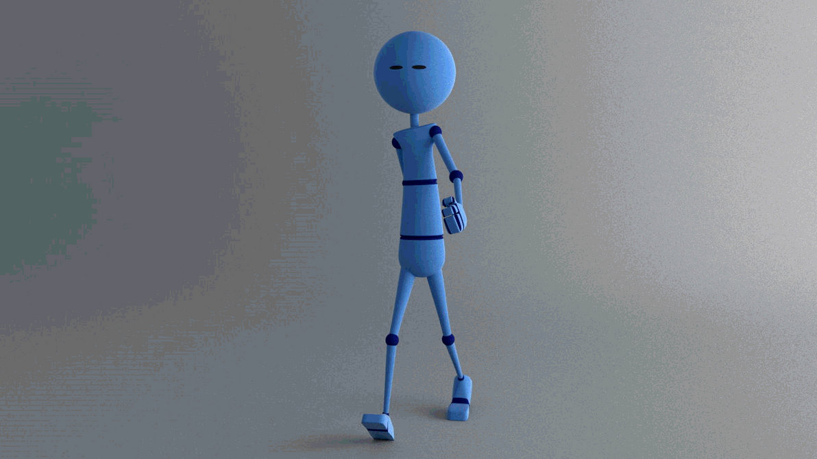 Walking Cycle gif by Arthus53 on DeviantArt