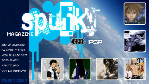 Spunky Magazine for PSP