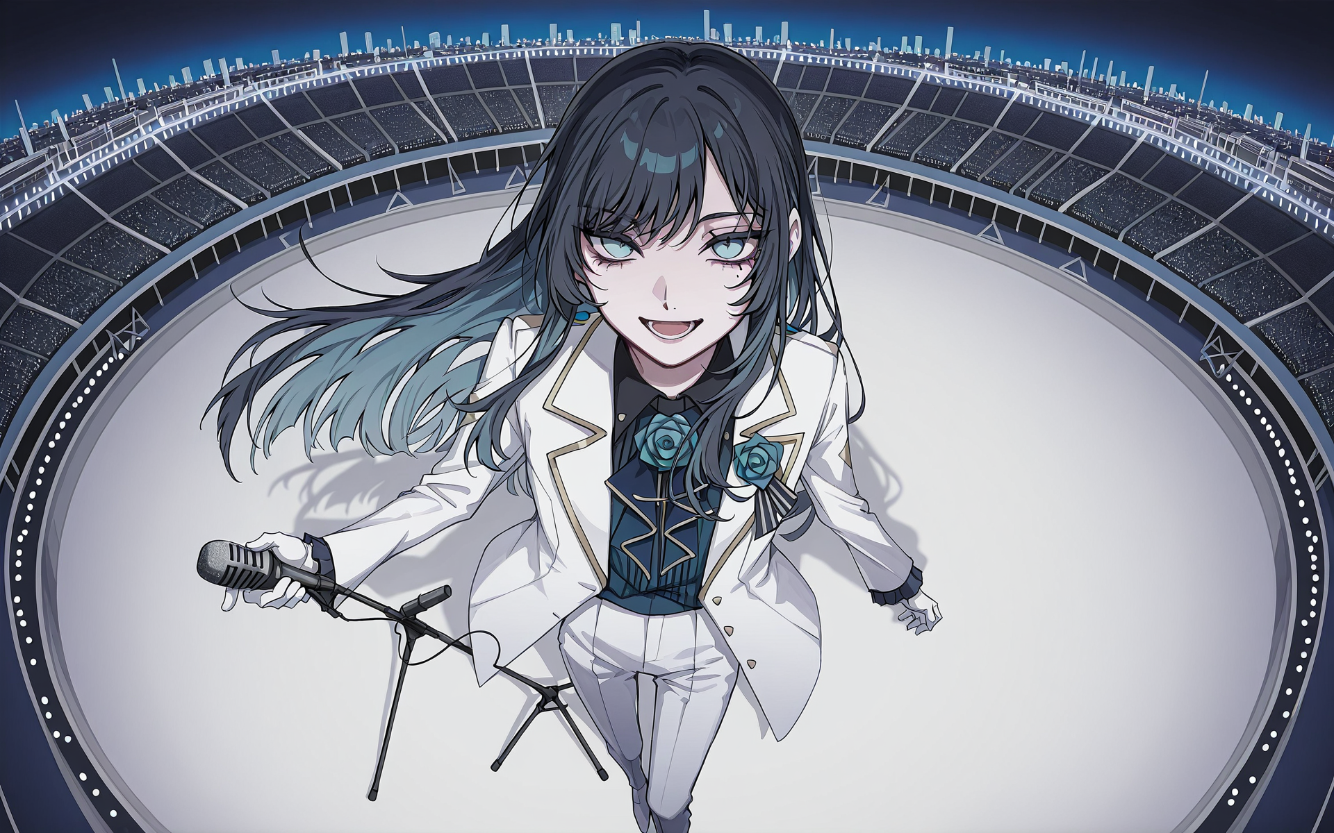 Ado Singer Transparent Ado - Concert by MidnightRender on DeviantArt