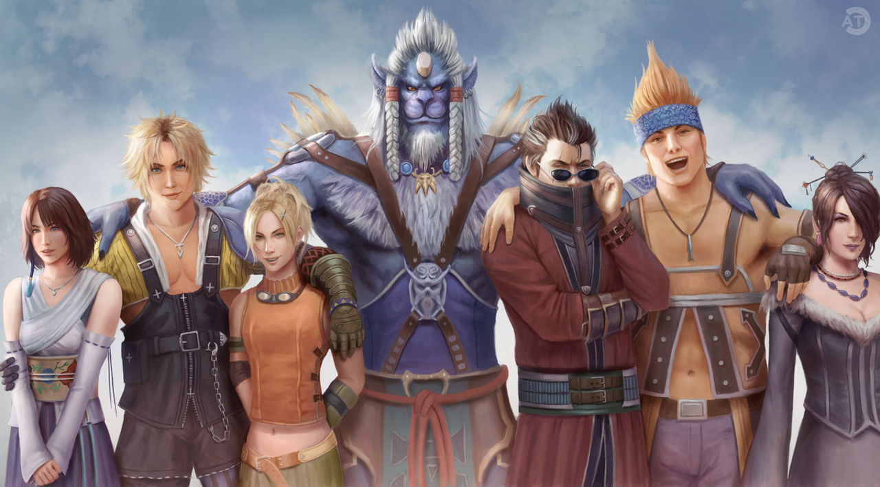 Final Fantasy X by Atc-illustration on DeviantArt