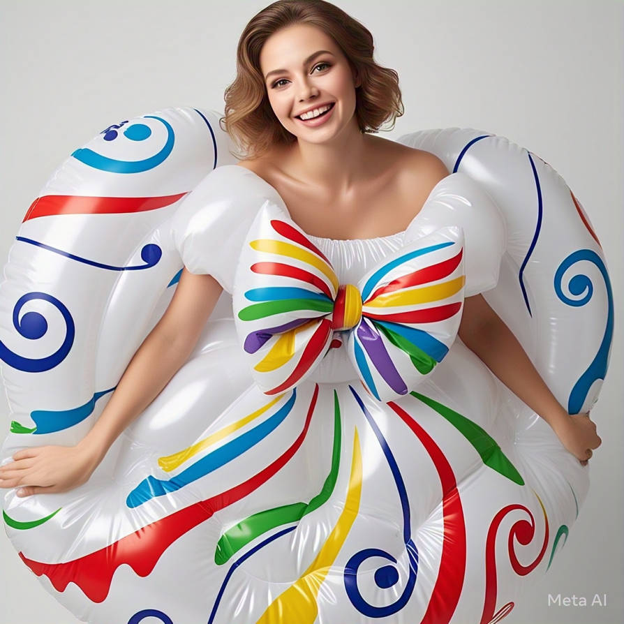 Sweet Victoria Trying Out An Inflatable Dress By Motouser03 On DeviantArt sweet-victoria-trying-out-an-inflatable-dress-by-motouser03-on-deviantart