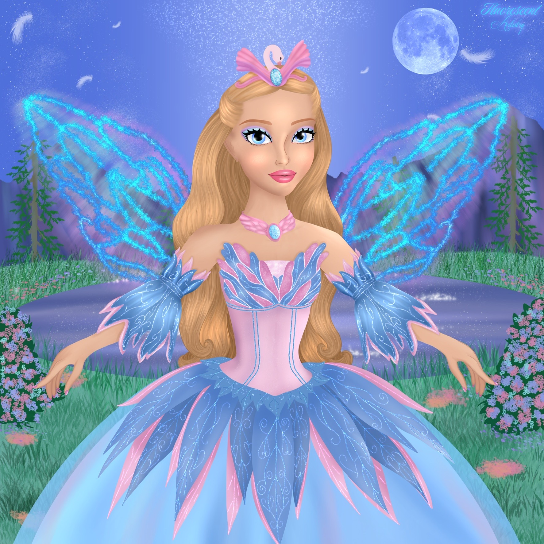 Barbie of Swan Lake - Princess Odette by FluorescentArtistry on DeviantArt