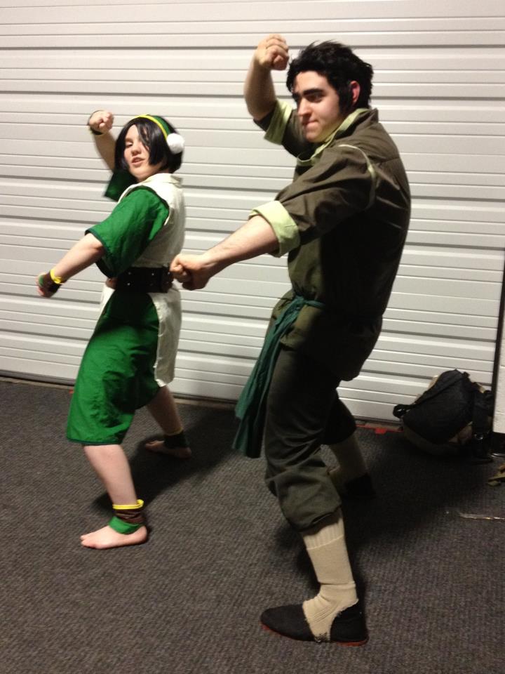 Zenkaikon 2012 Toph and Bolin