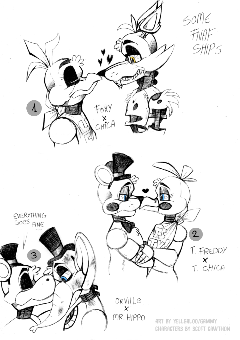 My piggy ships credit to base by chika-fnaf on DeviantArt