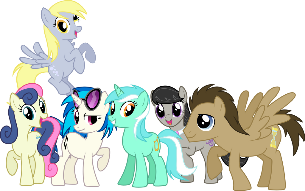 My Little Pony: Background is Magic (the vector) by greendwarf333 on ...