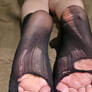 Ripped Nylon Soles, Lick or Sniff