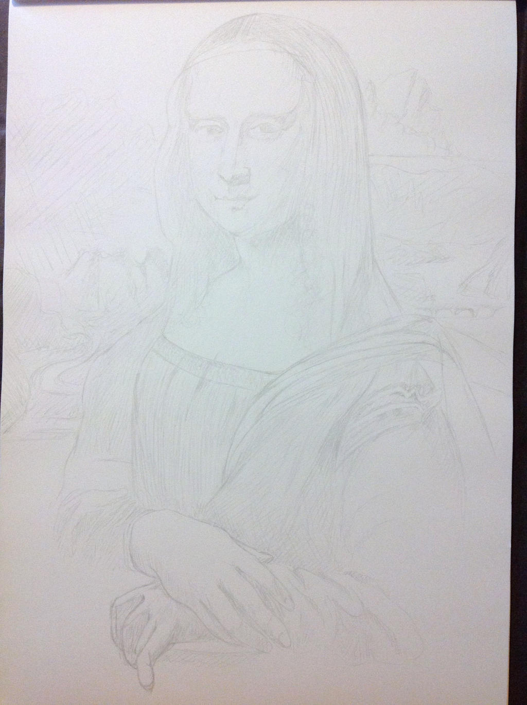 Mona Lisa sketch