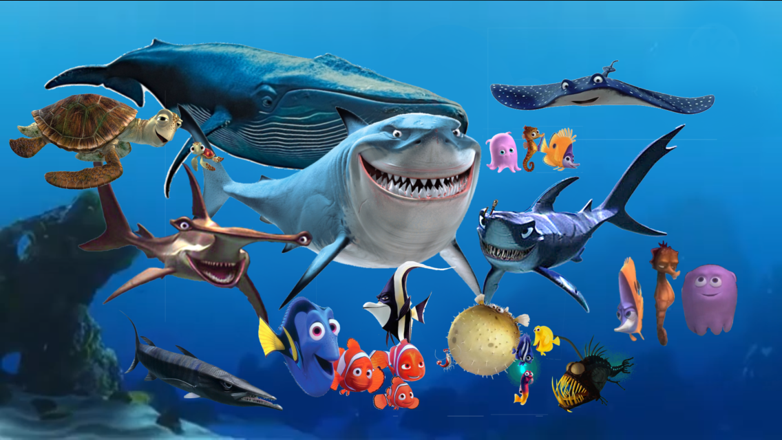 finding nemo characters by Christiantyler123 on DeviantArt