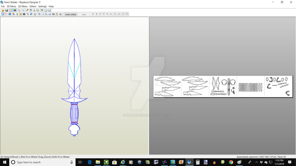 Fenn Blade Fenrir Blade by ZombieGrimm on DeviantArt