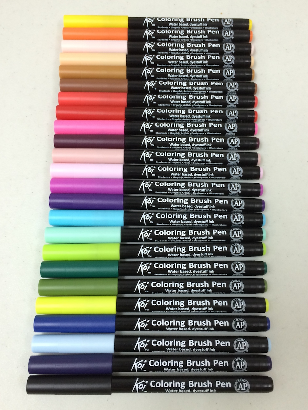 My Favorite Tools: Sakura Koi Coloring Brush Pens