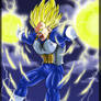 Vegeta : Final Flash : Colored