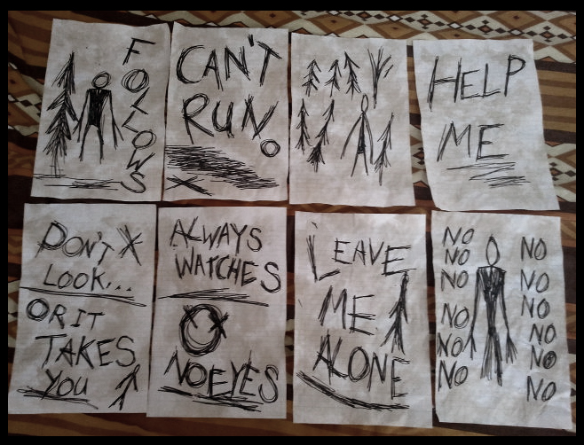 Slender All 8 Pages. by ElyasArts on DeviantArt