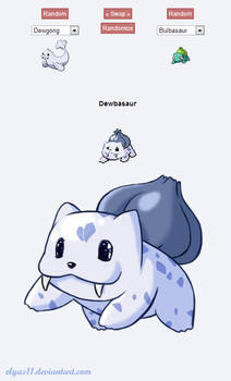 Pokemon Fusion Sprite - Dewbasaur