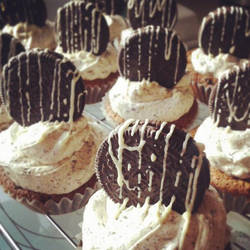 Oreo Cupcakes + recipe