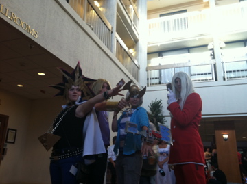 Yu-gi-oh! group cosplay NDK 2012