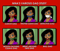Nina gagged
