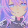 Lady Purple Heart Vertical