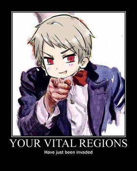 Your vital regions...