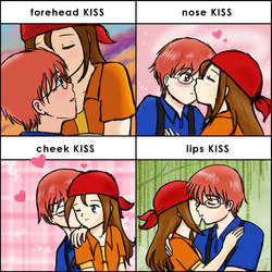 HM:SI Kiss Meme
