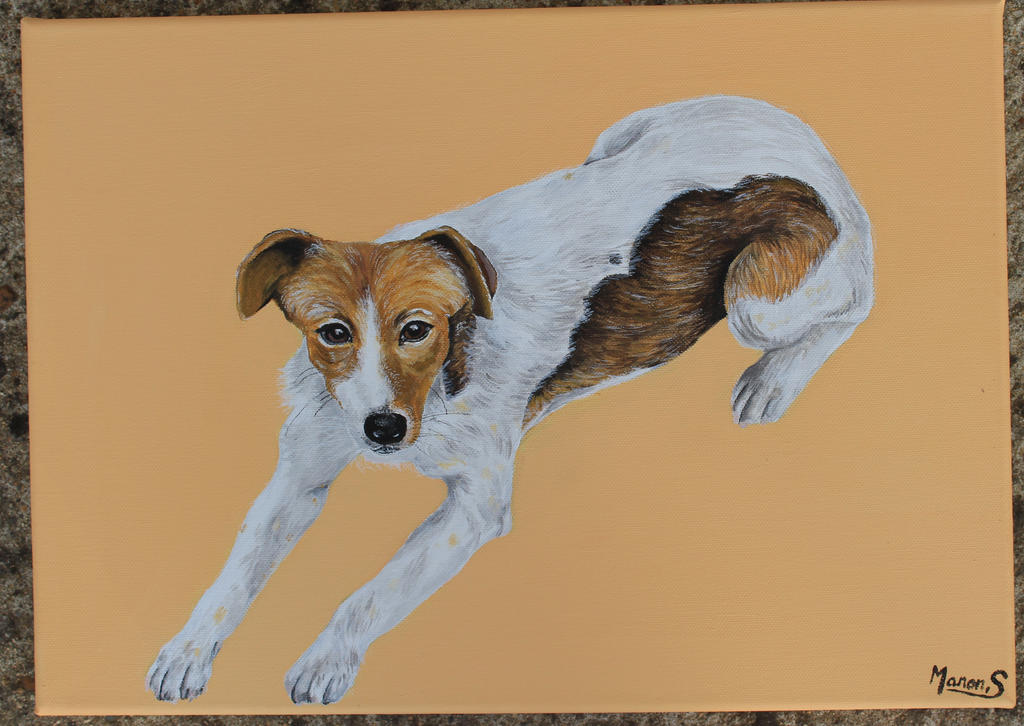 Dog painting