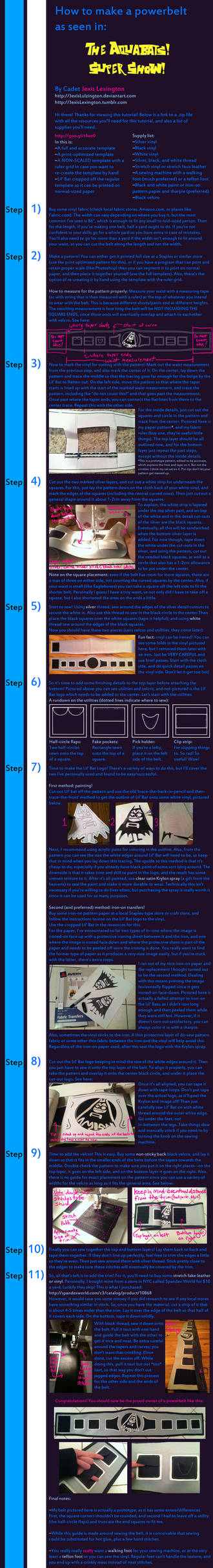Powerbelt Tutorial for The Aquabats! Super Show!