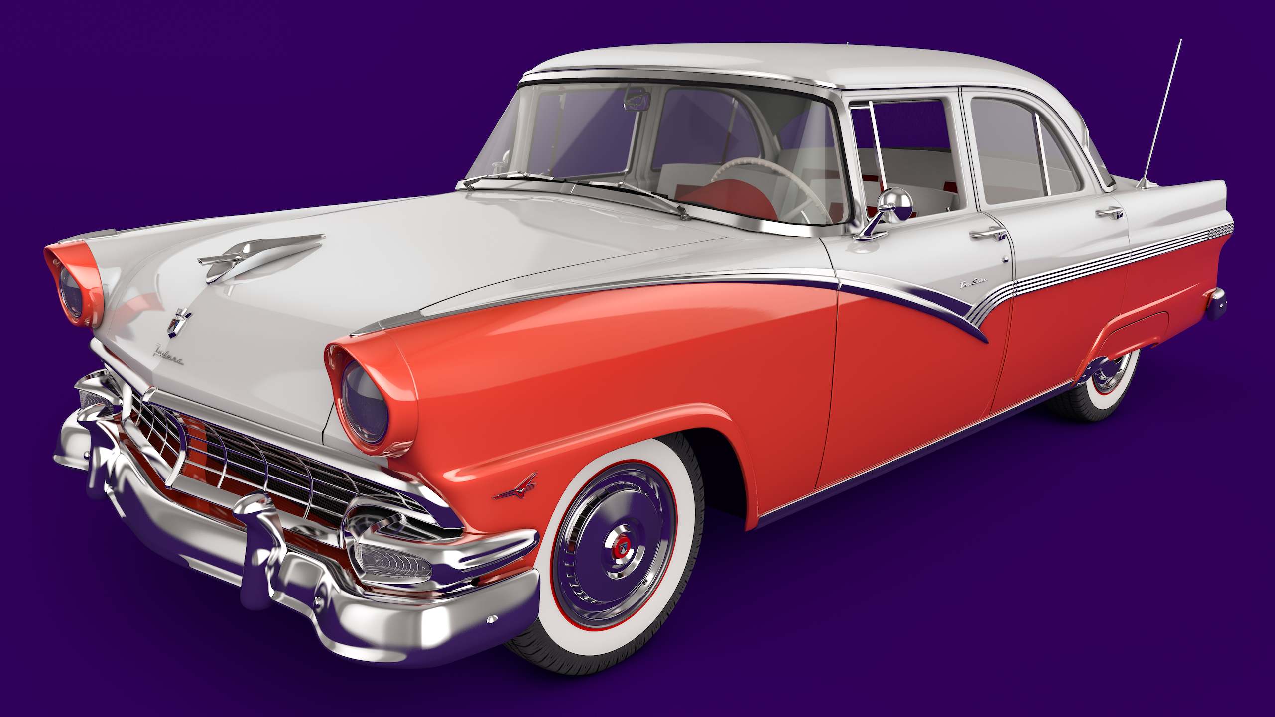 1956 Ford Fairlane Town Sedan