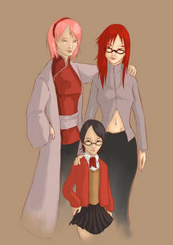 Shipping war plot twist sarada mum and mother