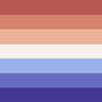 Blue Jeans Femme Lesbian Flag