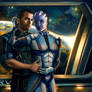 Liara and Shepard - Always here for you. Version 2