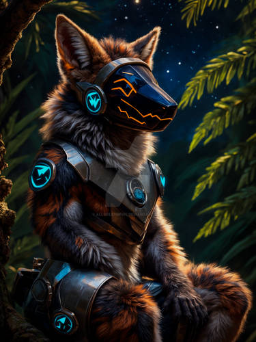 Protogen Kangaroo Protogen Furry Fun by AllureAndFire on DeviantArt