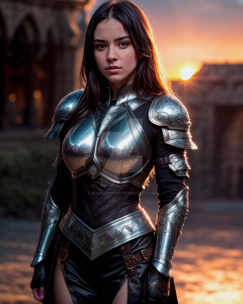 Very String Armor A girl in strong armor by AllureAndFire on DeviantArt