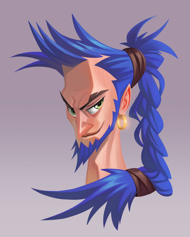 Stylised Face Practice 01 by stevenpreston on DeviantArt