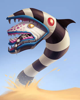 Beetlejuice Sandworm