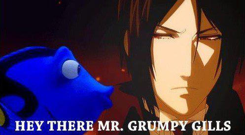 mr. grumpy gills by LuxembourgTheFallen on DeviantArt