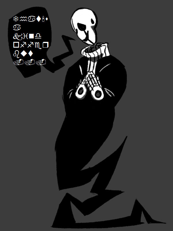 GASTER by TrulyMetalwings on DeviantArt