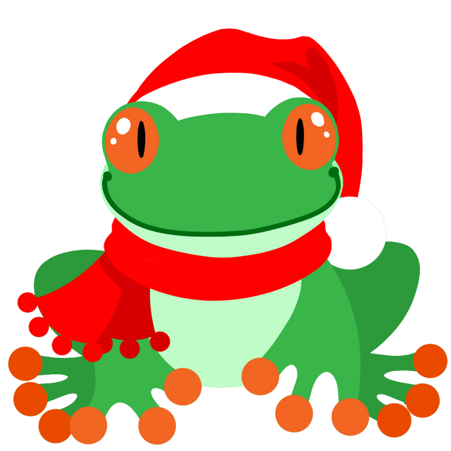 Holiday Frog by Stygma on DeviantArt 