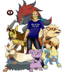 My dad as a Pokemon Gym Leader