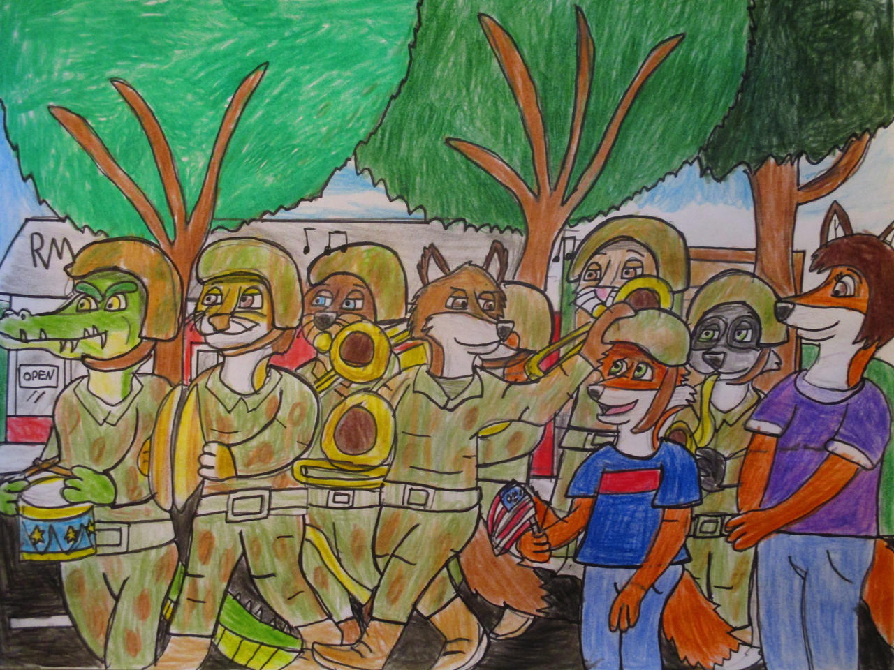 Military Parade by Remyfox819 on DeviantArt