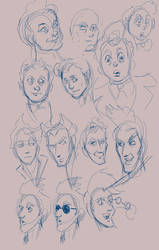 Learning Faces sketchies