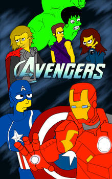 Simpson's Avengers Style Swap