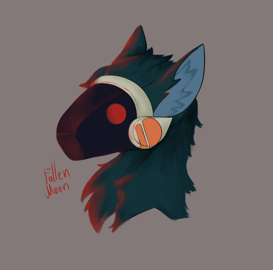 Protogen sketch by Periaite on DeviantArt