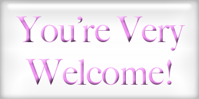 You Are Welcome Text Icon FTU