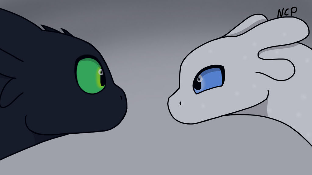Toothless And The Light Fury by 101dragontrainer on DeviantArt